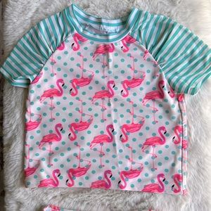 Girls Size 6 (2-Piece) Swim Suit